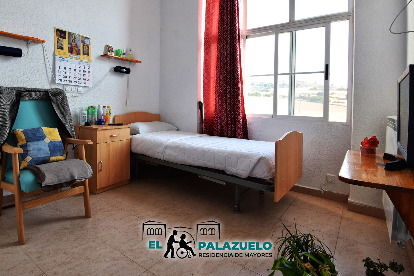 Recepcion Residencia de mayores El Palazuelo Alcocer (Guadalajara)