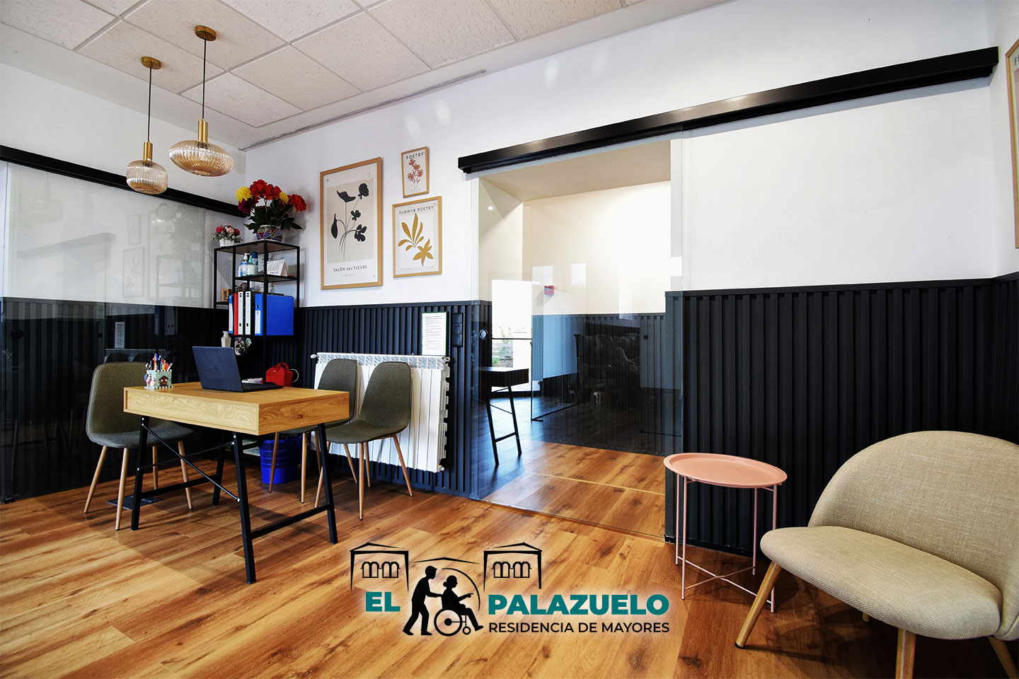 Recepcion Residencia de mayores El Palazuelo Alcocer (Guadalajara)